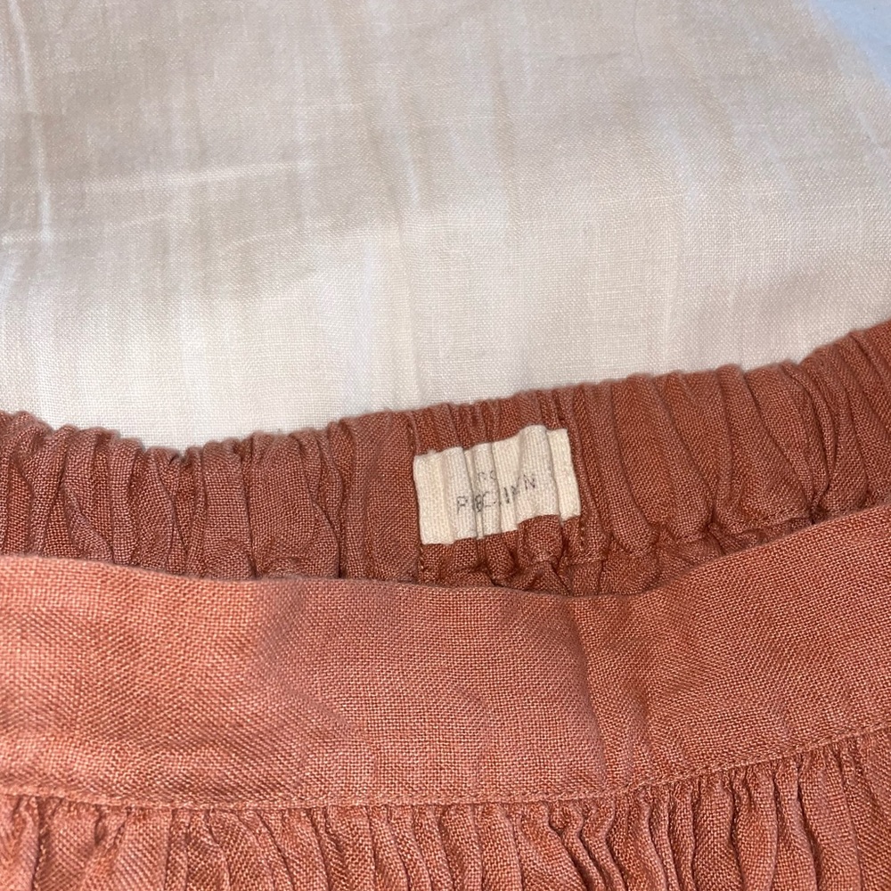 notPERFECTLINEN Pink Linen Skirt - Picture 8 of 9
